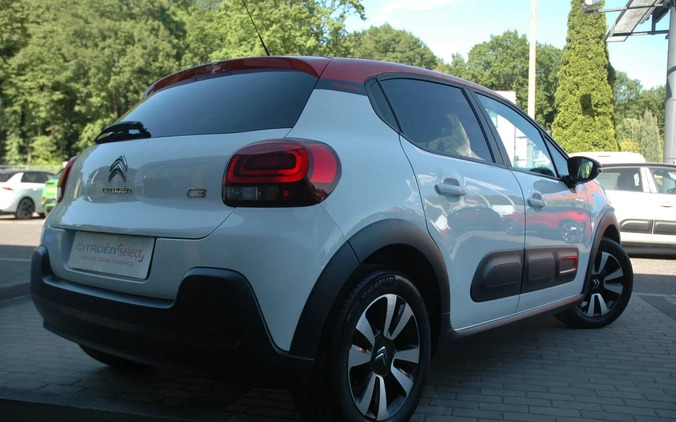 Citroen C3 cena 54900 przebieg: 21980, rok produkcji 2021 z Skwierzyna małe 46